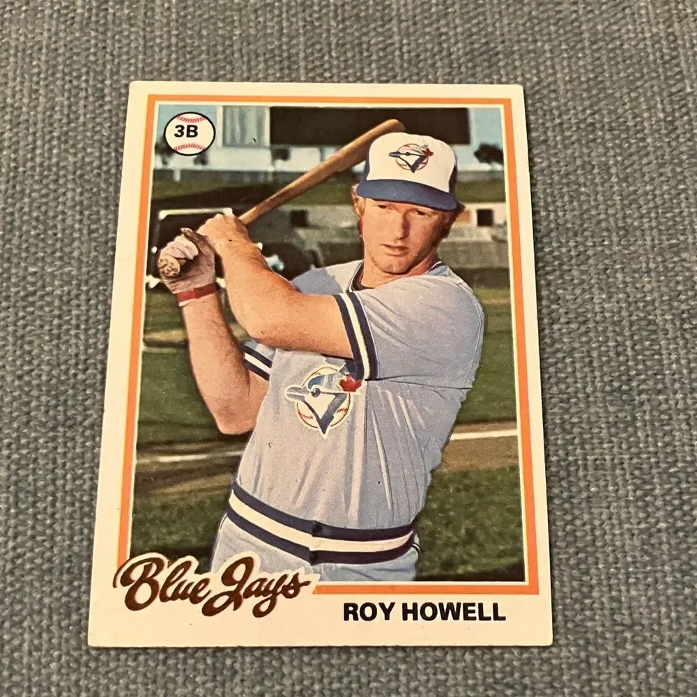 1978 Topps Toronto Blue Jays Baseball Card Trading Card